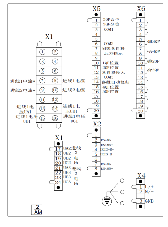 AM5-DB低压备自投装置  在河北冠益荣信科技公司洞庭变电站工程中的应用